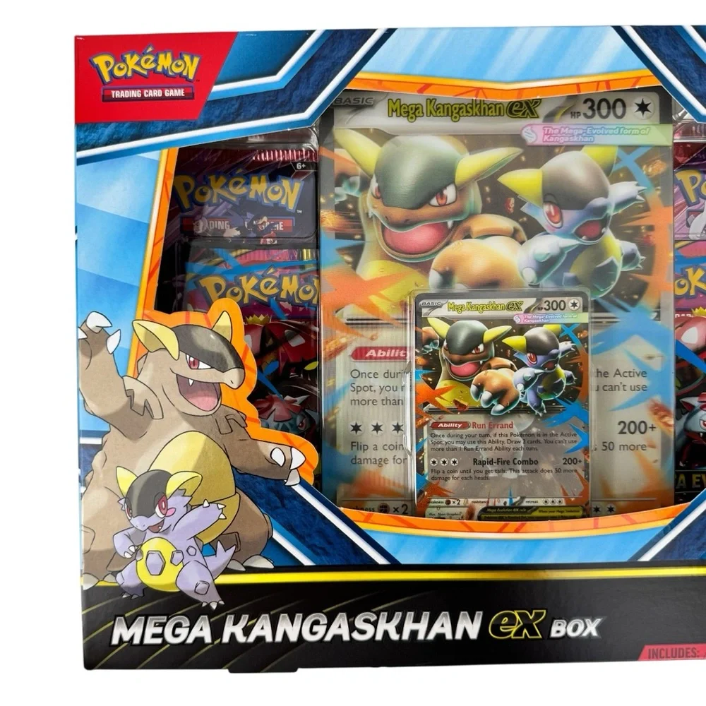 NEW Pokemon TCG Mega Kangaskhan Ex Collection w/Promo + 4 Packs SEALED BOX 5125